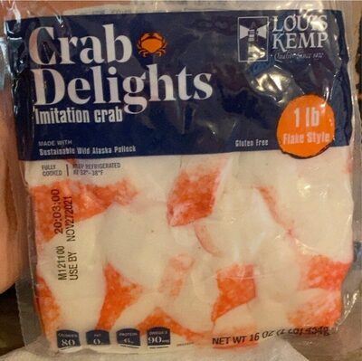 Flake Style Imitation Crab, Flake Style