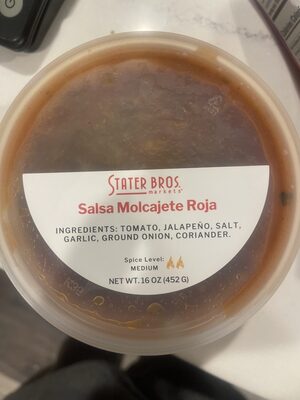 Salsa Molcajete Roja, Salsa Molcajete