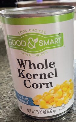 No Salt Added Whole Kernel Corn