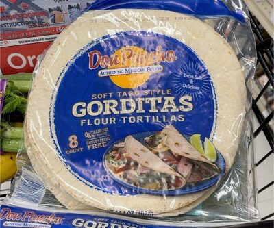 Gorditas Soft Taco Style Flour Tortillas, Gorditas