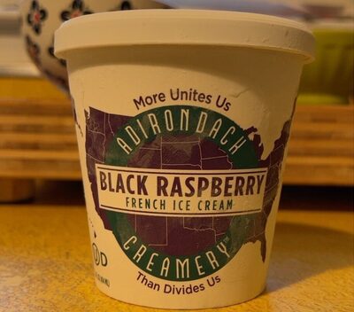 Black Raspberry French Ice Cream, Black Raspberry