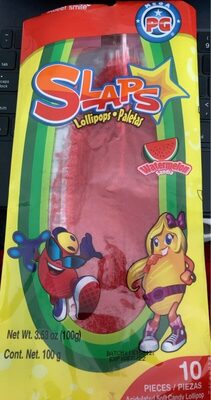 Watermelon Acidulated Soft Candy Lollipop, Watermelon