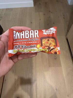 Milk Chocolate Monster Cookie Crunch Protein-Packed Candy Bar, Milk Chocolate Monster Cookie Crunch