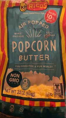Butter Popcorn Party Bag, Butter