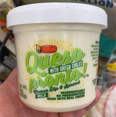 Mild With Green Chiles Queso Pronto Cheese Dip & Spread, Mild With Green Chiles