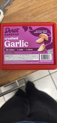 Crushed Garlic Cubes