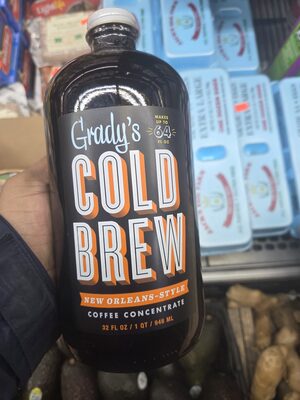 New Orleans-Style Cold Brew Coffee Concentrate, New Orleans-Style