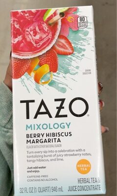 Berry Hibiscus Margarita Herbal Tea & Juice Concentrate, Berry; Hibiscus; Margarita