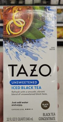 Unsweetened Iced Black Tea Concentrate, Unsweetened