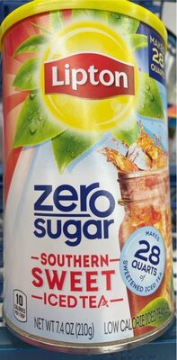 Southern Sweet Zero Sugar Low Calories Iced Tea Mix, Southern Sweet