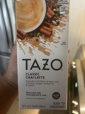 Classic Chai Latte Black Tea Concentrate, Classic Chai Latte