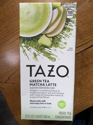 Matcha Latte Green Tea Concentrate, Matcha Latte