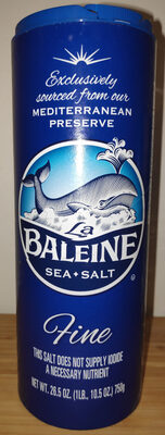 La Baleine Fine Sea Salt 26.5 oz