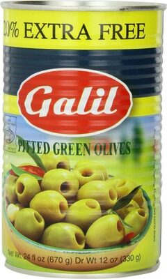 Pitted Green Olives
