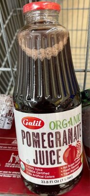 100% Organic Pomegranate Juice, Pomegranate
