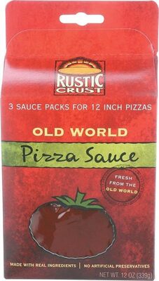 Old World Pizza Sauce, Old World Pizza