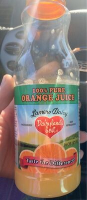 100% Pure Orange Juice, Orange
