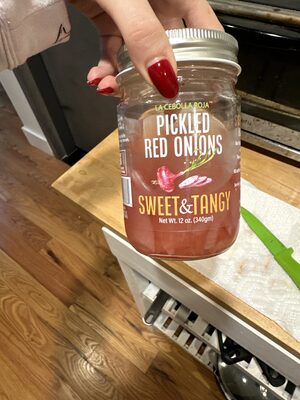 Sweet & Tangy Pickled Red Onions, Sweet & Tangy