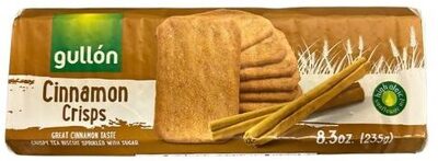 Gullon, Crispy Tea Biscuits Sprinkled With Sugar, Cinnamon, Cinnamon