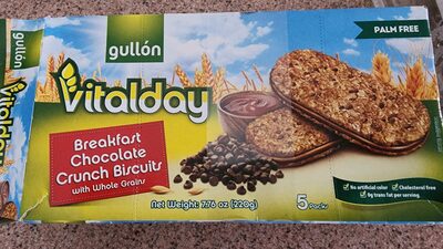 Breakfast Hazelnut Crunch Biscuits With Whole Grains, Hazelnut