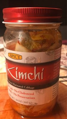 Kimchi Korean Marinated Cabbage, Spicy