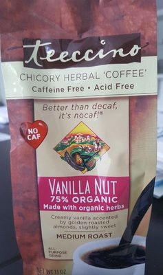 Medium Roast Vanilla Nut Chicory Herbal Coffee, Vanilla Nut
