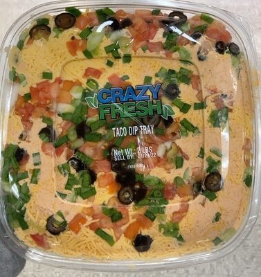 Taco Dip Tray, Taco