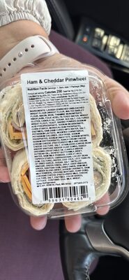 Ham And Cheddar Pinwheel, Ham And Cheddar