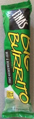 Medium Beef & Bean/Green Chili Big Burrito, Medium, Beef & Bean/Green Chili