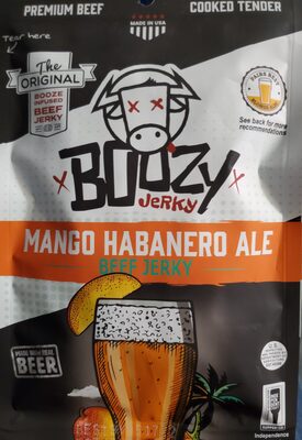 Mango Habanero Ale Beef Jerky, Mango Habanero Ale