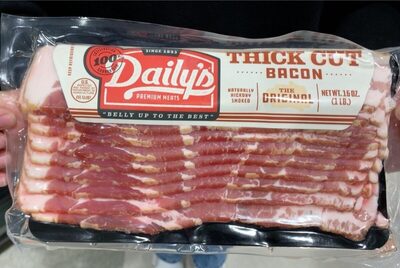 The Original Thick Cut Naturally Hickory Smoked Bacon 16 OZ. (1 LB.)