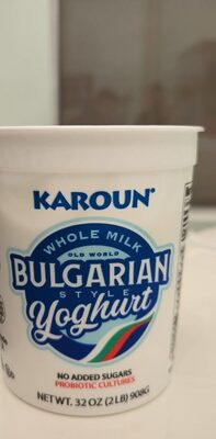 Bulgarian Style Whole Milk Yoghurt, Bulgarian Style