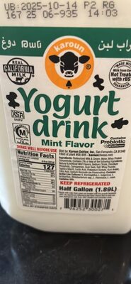 Mint Yogurt Drink, Mint