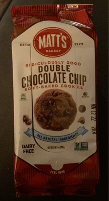 Double Chocolate Chip Soft-Baked Cookies, Double Chocolate Chip