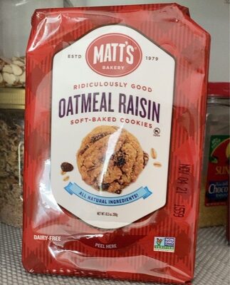 Oatmeal Raisin Soft-Baked Cookies, Oatmeal Raisin