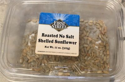Roasted No Salt Shelled Sunflower, Roasted No Salt