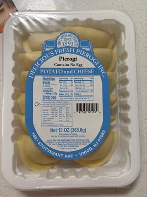 Potato And Cheese Pierogi