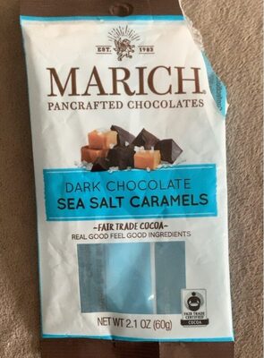 Dark Chocolate Sea Salt Caramels, Dark Chocolate Sea Salt