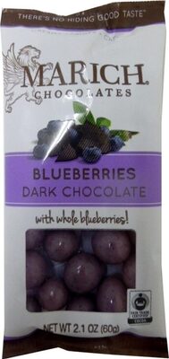 Dark Chocolate Blueberries, Dark Chocolate