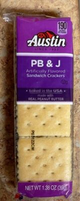 Austin Crackers Pb & J 1.38oz