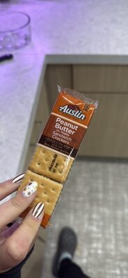 Austin Crackers Toasty Crackers With Peanut Butter 1.38oz