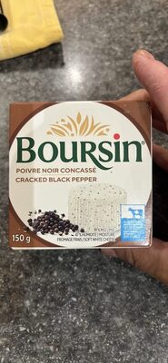 Cracked Black Pepper Gournay Cheese, Cracked Black Pepper