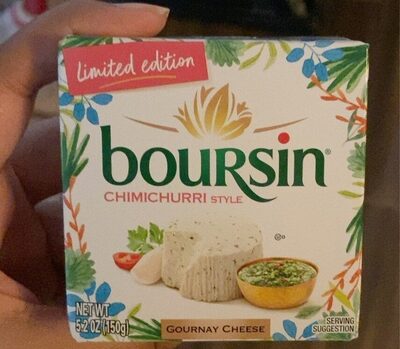 Chimichurri Style Gournay Cheese, Chimichurri Style