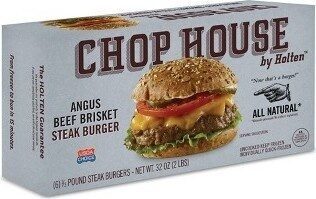 Angus Beef Brisket Steak Burger, Angus Beef Brisket