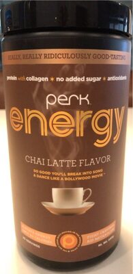 Chai Latte Flavor Elevate Energy Coffee, Chai Latte