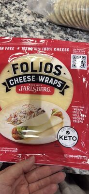 Folios Cheese Wraps, 1.5 Oz, 4 Count