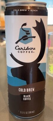 Black Cold Brew Coffee, Black
