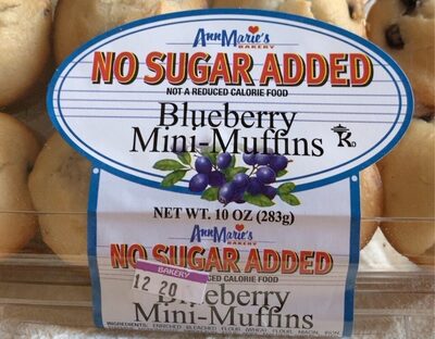 Blueberry Mini-Muffins, Blueberry