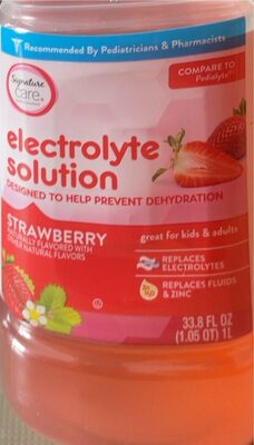 Electrolyte Solution, Strawberry, Strawberry