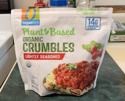Lightly Seasoned Organic Crumbles, Lightly Seasoned